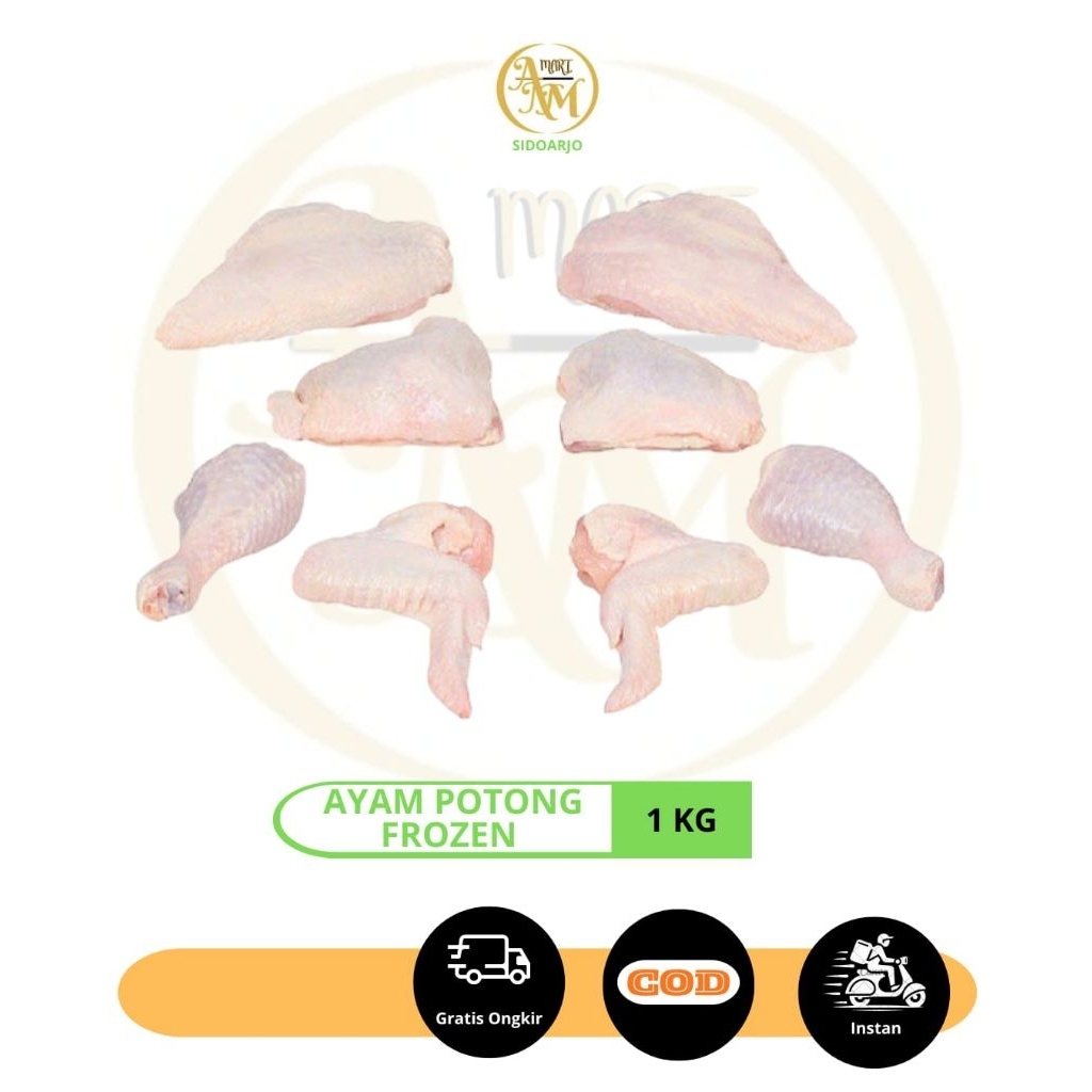 Daging Ayam Potong 500 gram - Ayam Potong Broiler | Ayam Parting