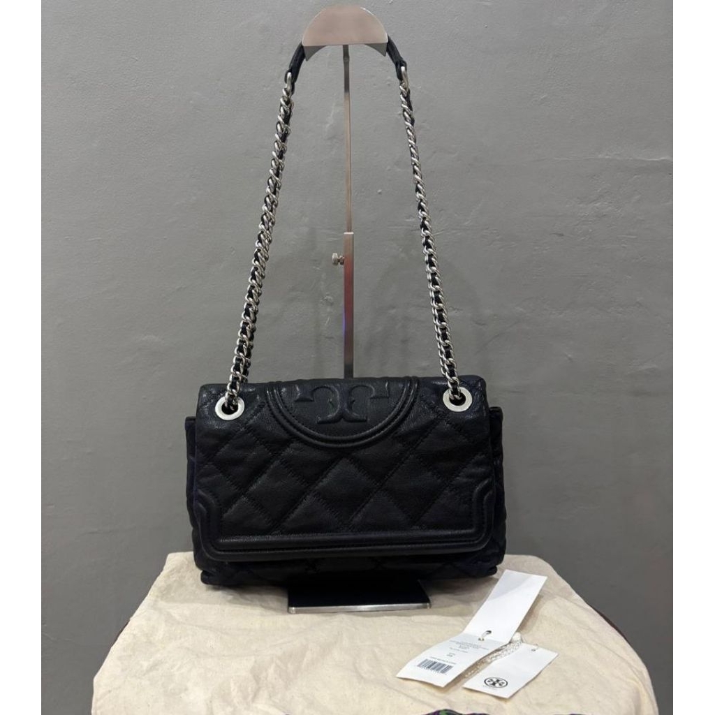 EXCELLENT TB FLEMING SOFT DISTRESSED MEDIUM BLACK SHWSz 27cm, Tag price, Db