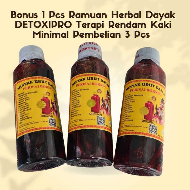 Minyak Urut DAYAK 100% GARANSI ORIGINAL KALIMANTAN Minyak Dayak Garansi Asli Uang Kembali