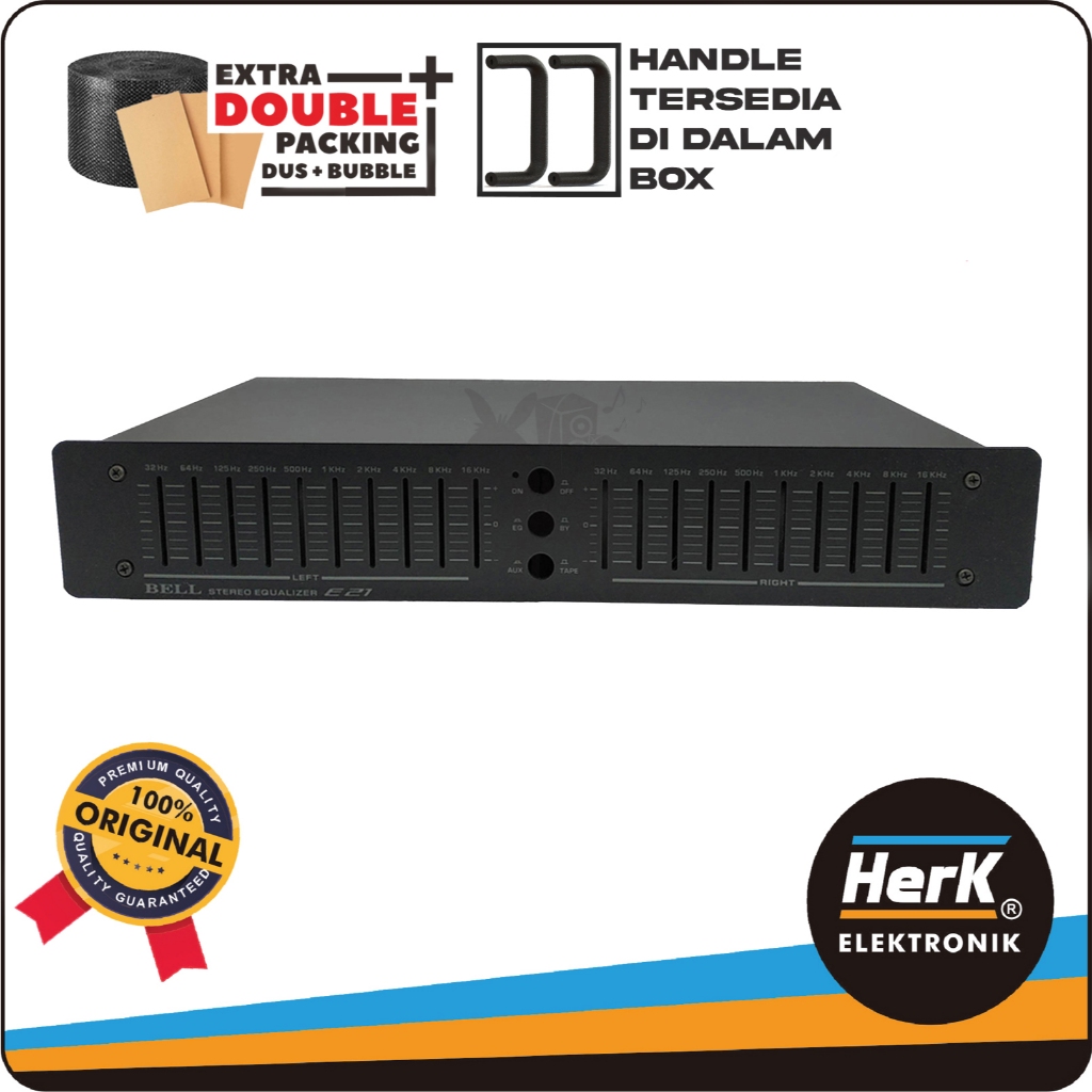 BOX TONE CONTROL EQUALIZER E21 BOX BELL E21