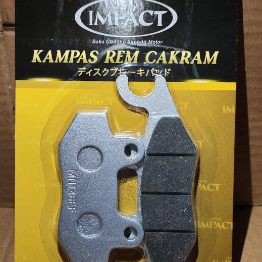 KAMPAS REM CAKRAM/DISCPAD SUPRA X PER 6 SET