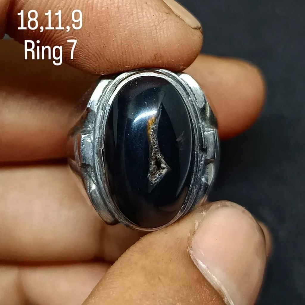 BATU AKIK COMBONG SERAMBUT ANTIK (ASLI ALAM)