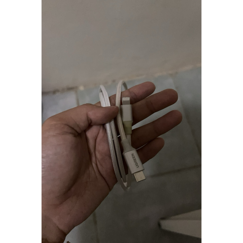 kabel charger lightning MFi UGREEN iphone ip11 PRELOVED