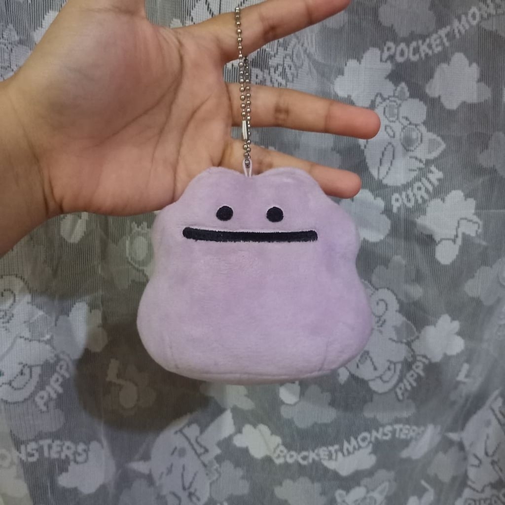 GANTUNGAN BONEKA POKEMON SECRET BASE DITTO pokemon center