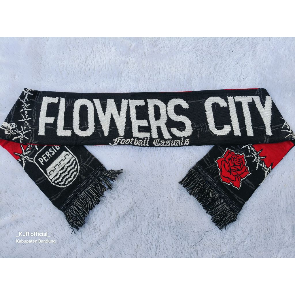 SYAL FLOWERS CITY / SYAL PERSIB / BOBOTOH / SCARF SCARVES