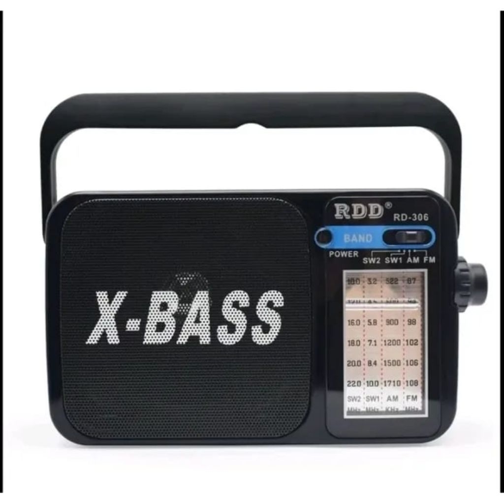 Terlaris Radio Bluetooth USB/TF FLECO RD-306 Bisa Bluetooth Speaker + Senter Led + Lampu Led / Radio