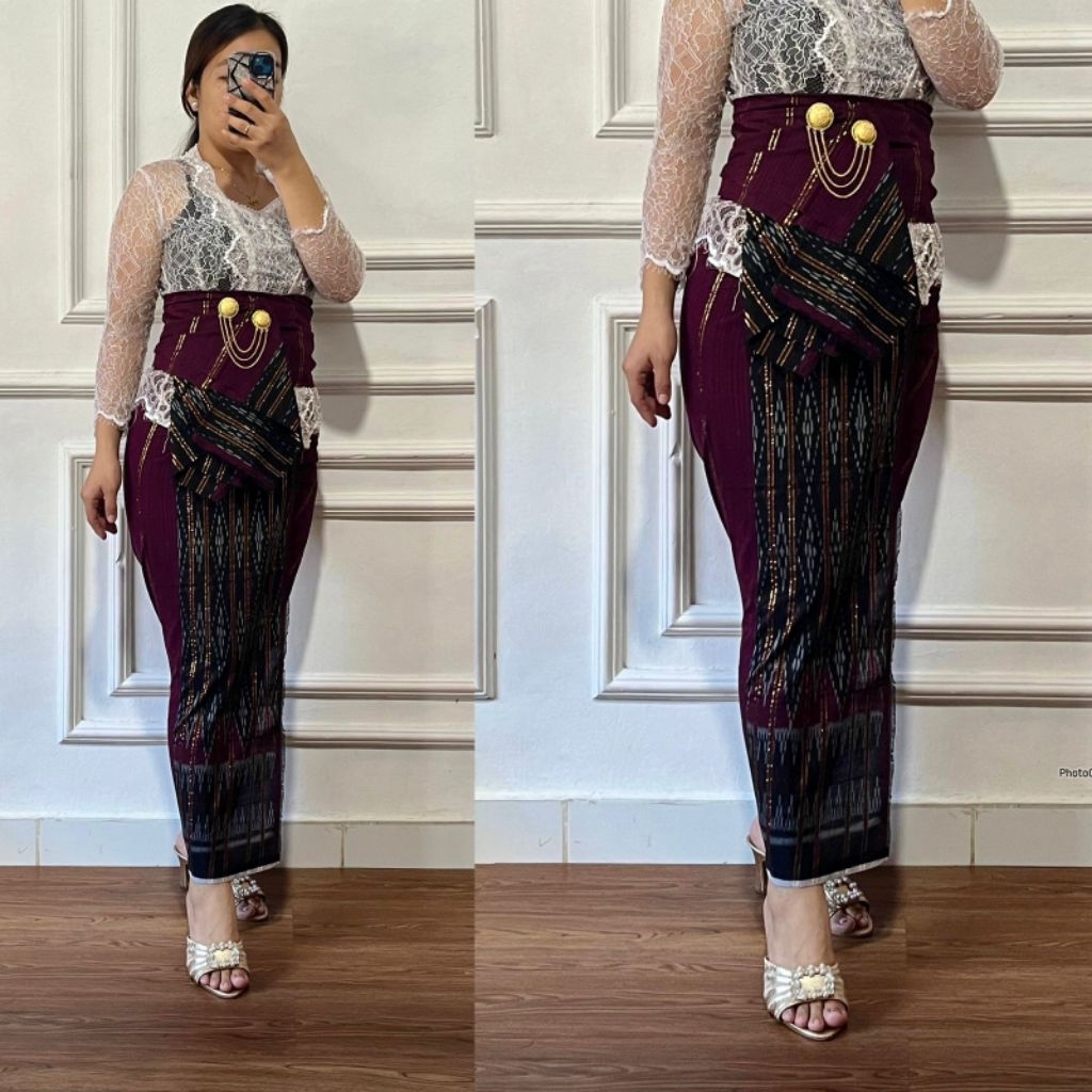 New endek cepuk tumpal free selendang // endek tenun bali // Kain endek Lembaran