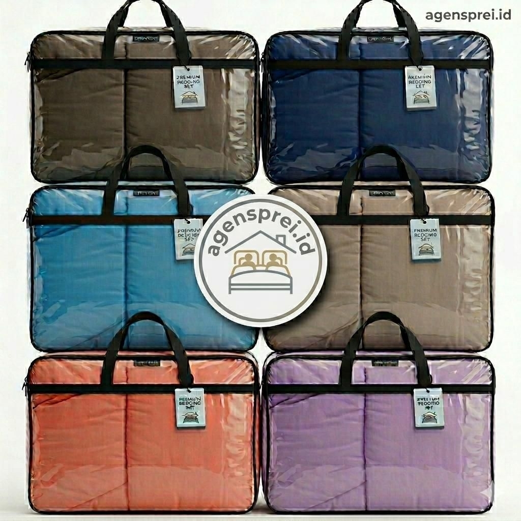 BEDCOVER SAJA MOTIF POLOS TANPA SPREI ukuran 200x230 dan 140x230
