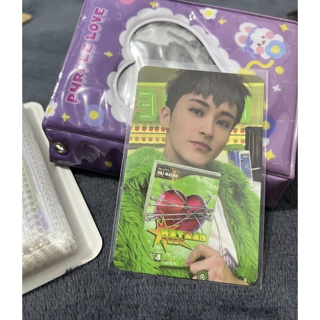 Photocard Official Mark Lee Glitch Mode