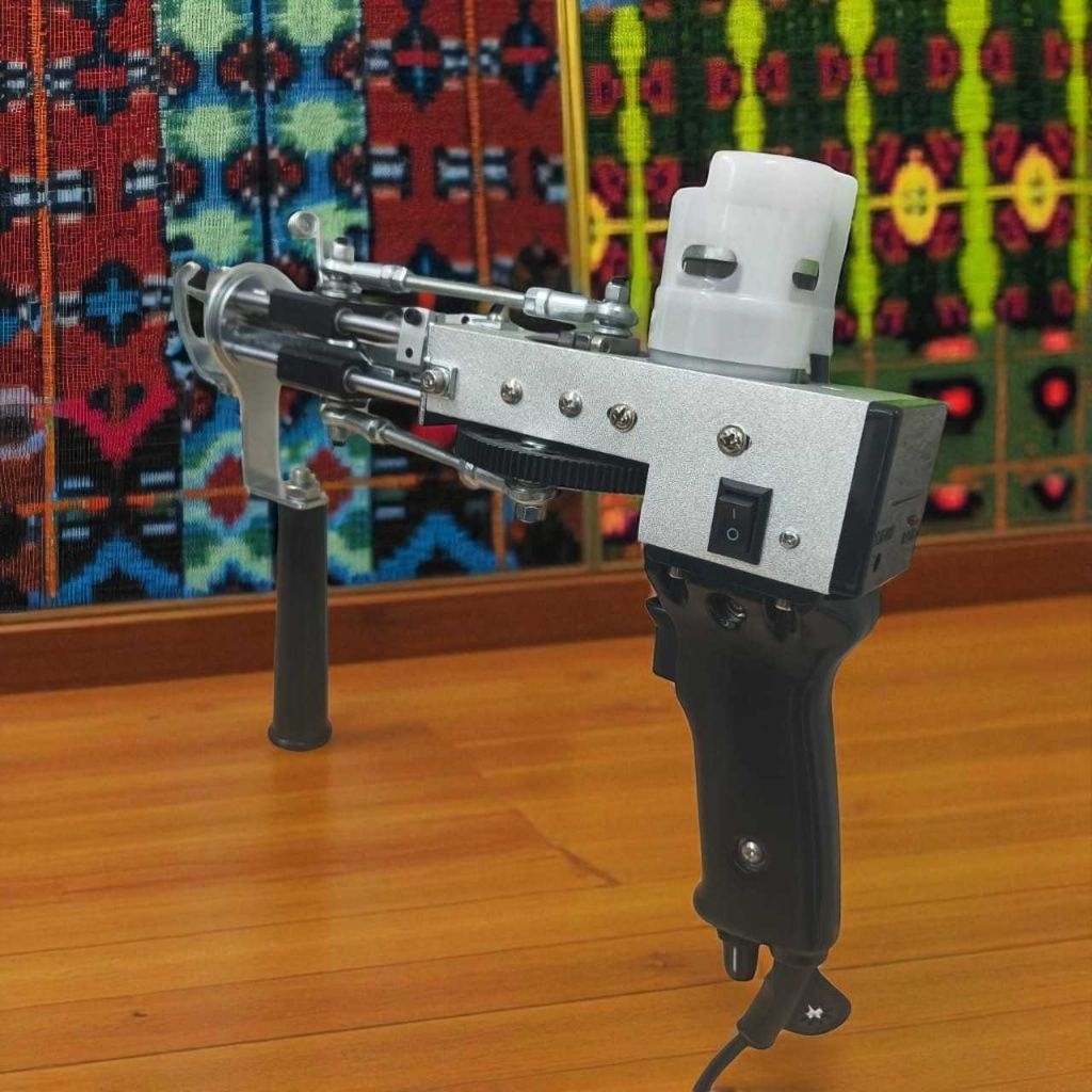 Tufting Gun Alat Mesin Jahit Karpet 2in1 Cut and Loop Pile