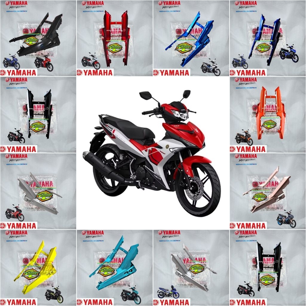 COVER BODY TENGAH BAWAH JOK JUPITER MX KING 150 2015-2025 ORIGINAL YAMAHA YGP (2PV)