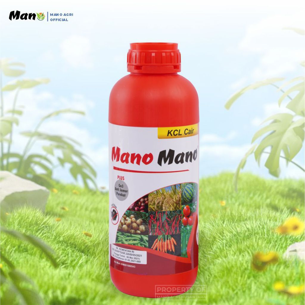 Pupuk KCL Cair - Mano KCL 1ltr