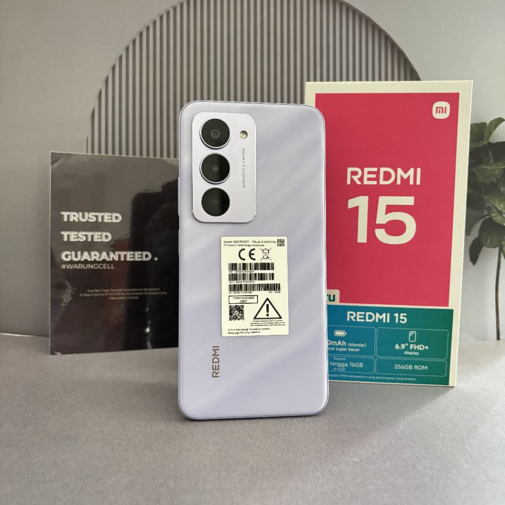 [SECOND] REDMI 15 8/256GB. FULLSET ORIGINAL