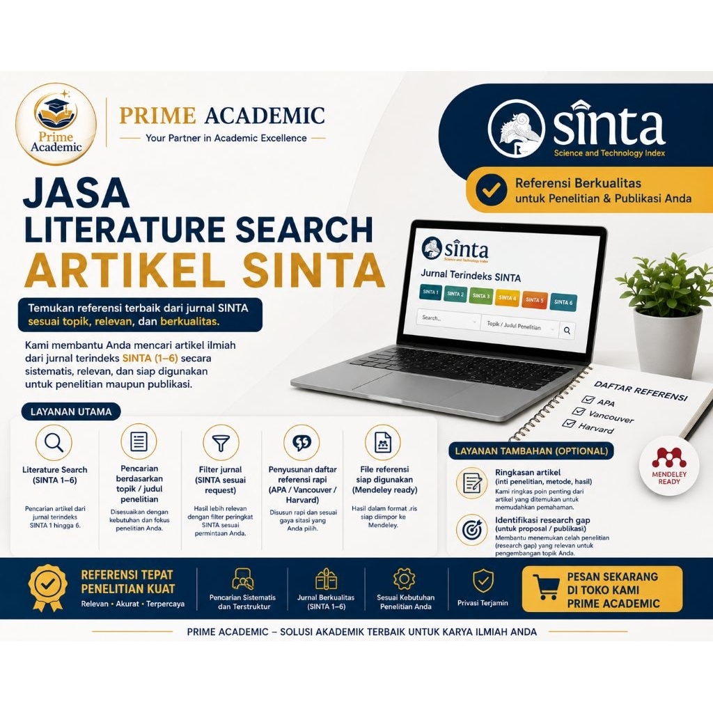 Jasa Literature Search *Jurnal Sinta*