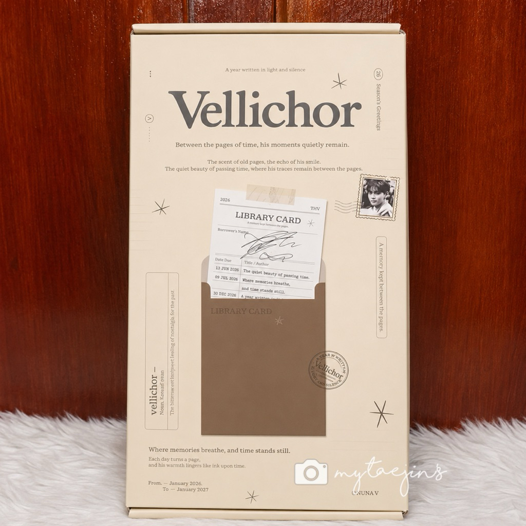 VELLICHOR NUNA V FANSITE KIM TAEHYUNG