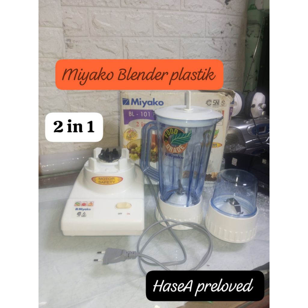 Miyako blender plastik/preloved