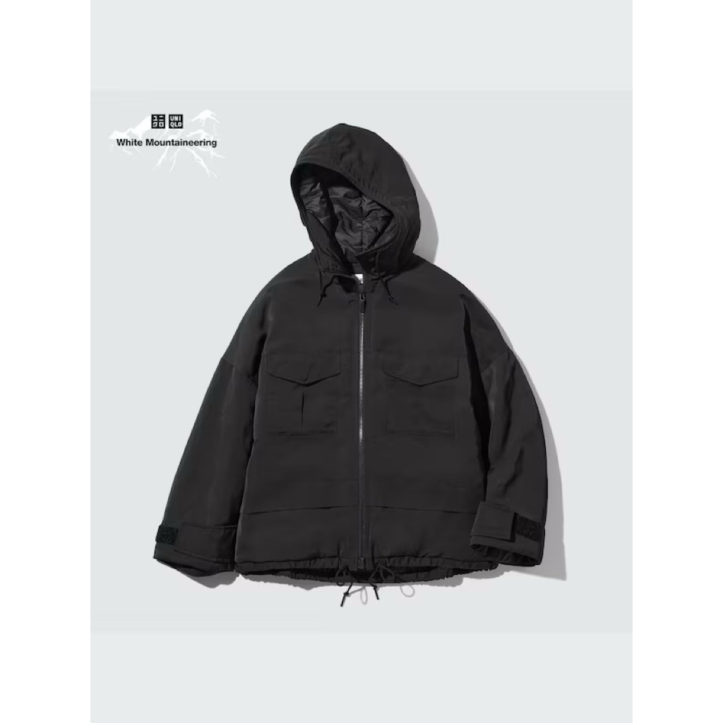 Uniqlo Hybrid Down Oversized Parka (White Mountaineering) Second