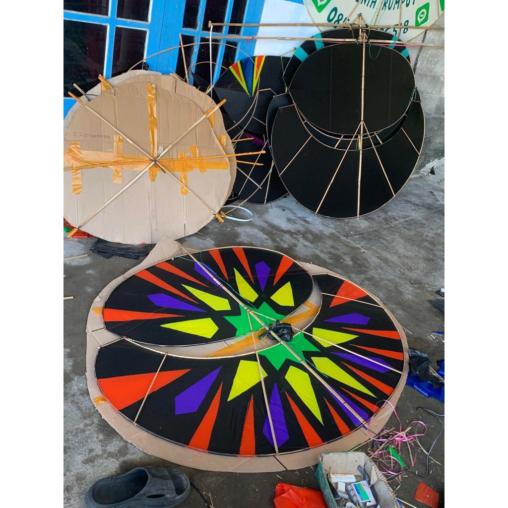 rangka layangan pegon LUDOYO 100cm