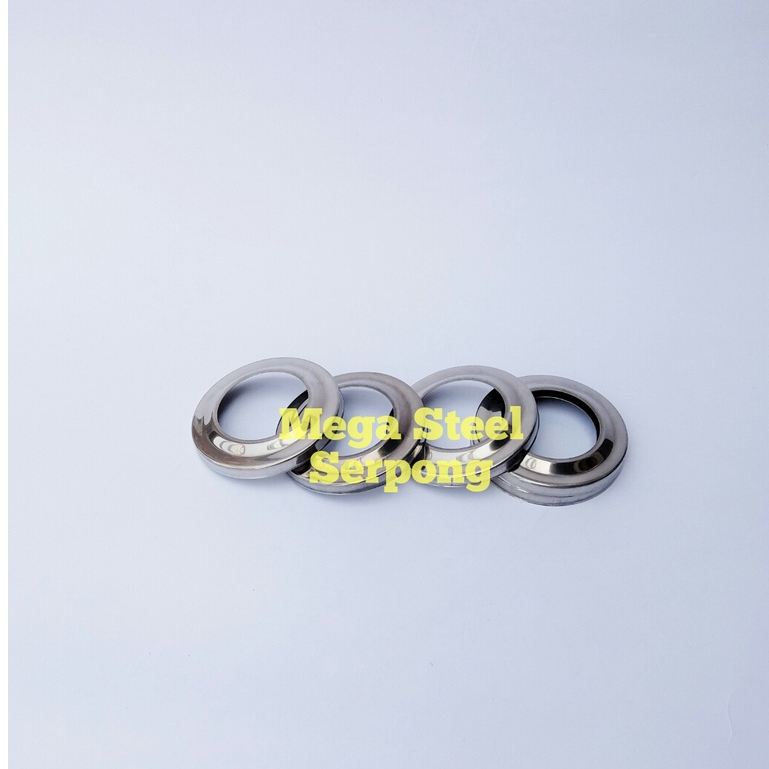 Tutup Pipa Ring Bulat Stainless 2 Inch 304