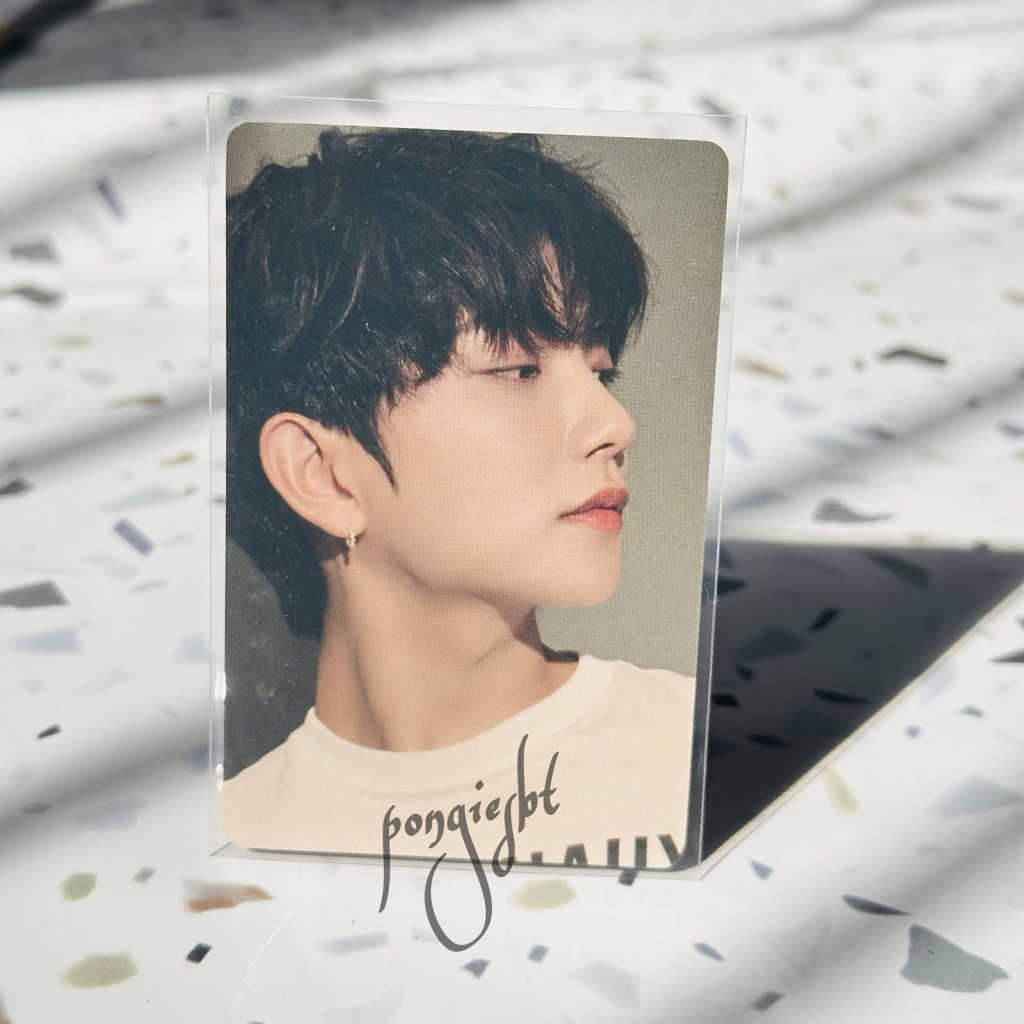 Photocard Official Seventeen Joshua Side Profile Dicon 101
