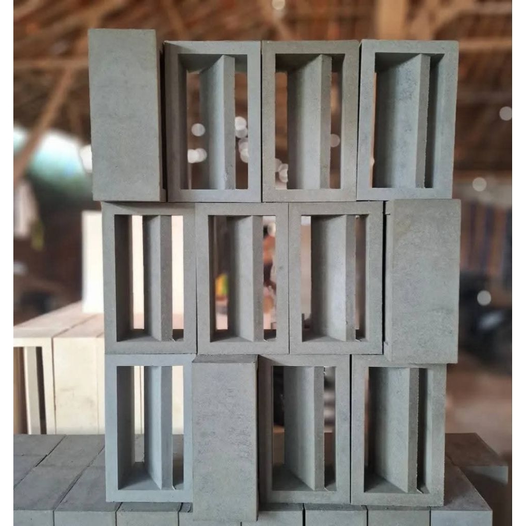 Roster Beton Minimalis Modern Ventilasi Udara Rumah Minimalis