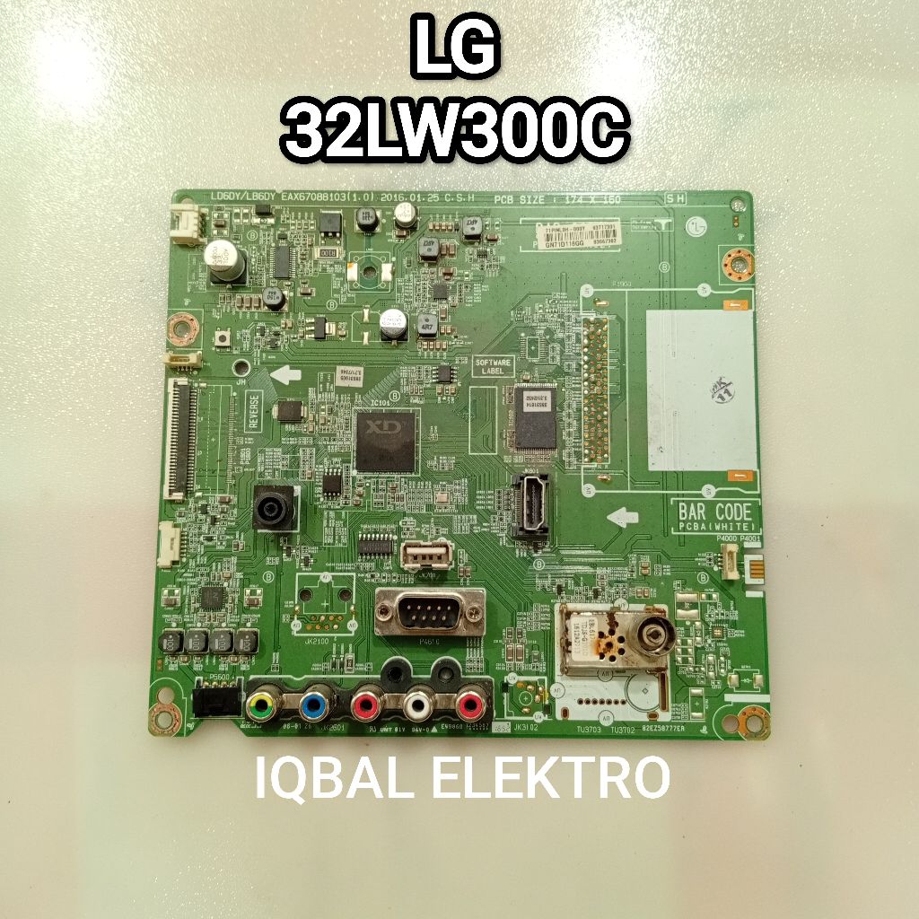 MAINBOARD TV LG LED 32LW300C - MB - MOBO - MODUL - MOTHERBOARD - MESIN TV