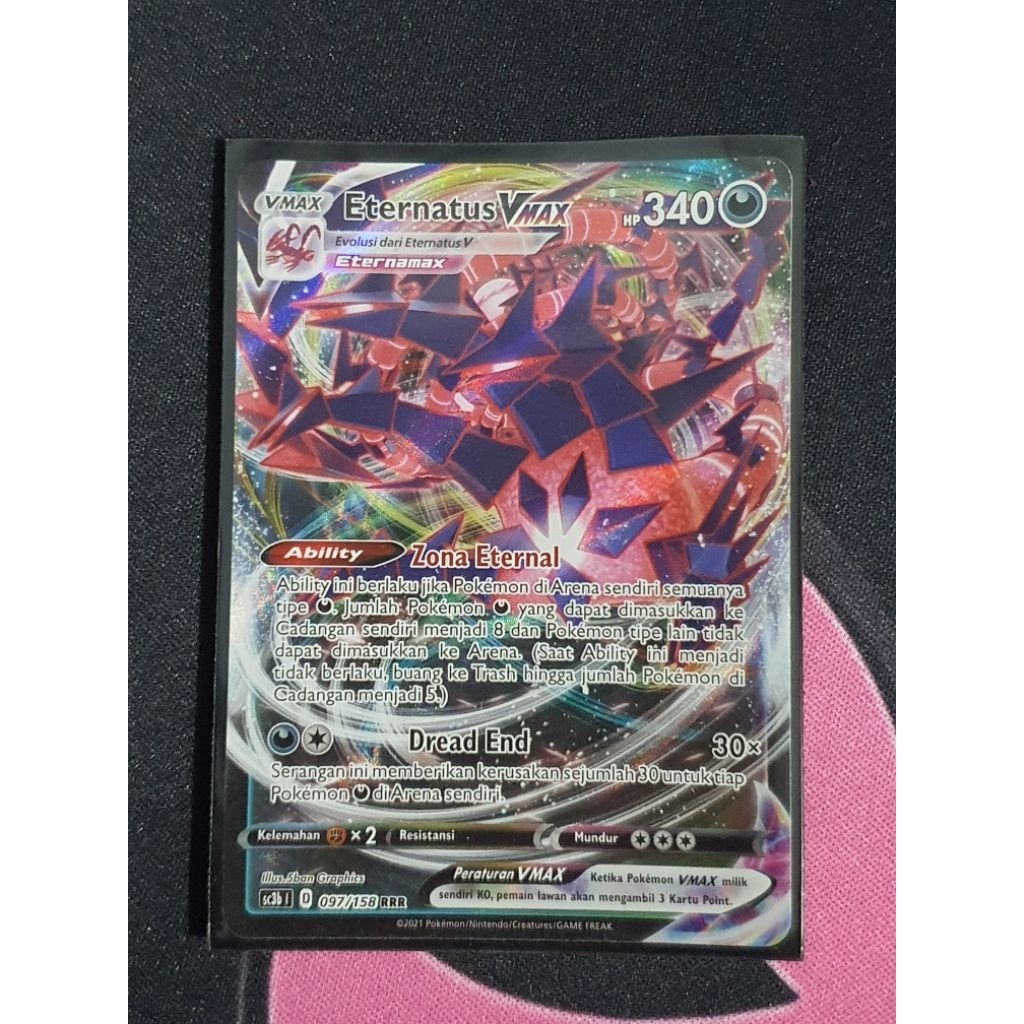 Eternatus Vmax indo holofoill (097/158) RRR
