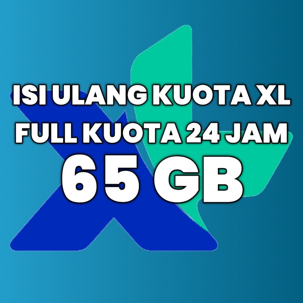 Beli Isi Ulang Kuota XL Flex Max 65 GB 24 Jam Bulanan Murah Aman Cepat Paket Data Internet XL Axiata