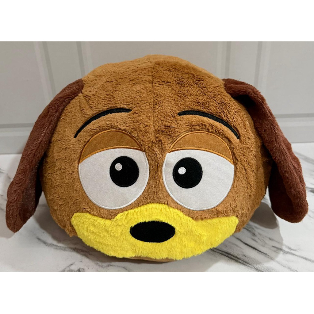 Boneka Plushie Bantal Kepala Slinky Dog from Toy Story Fluffy Disney Pixar