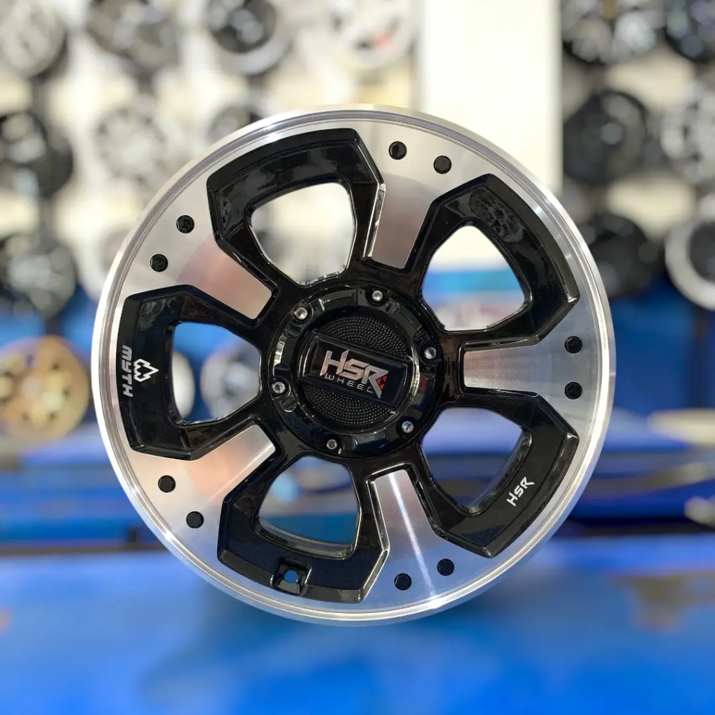 HSR MYTH03 RING 18 PCD 5X100 5X114,3 PELAK OFFROAD HSR WHEEL TERBARU WARNA TWO TONE