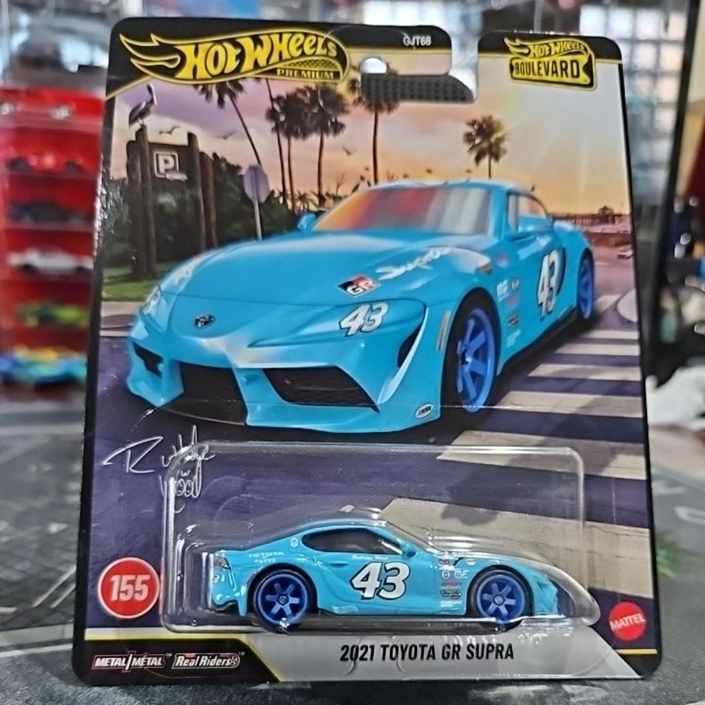HOT WHEELS TOYOTA GR SUPRA 2021 BOULEVARD