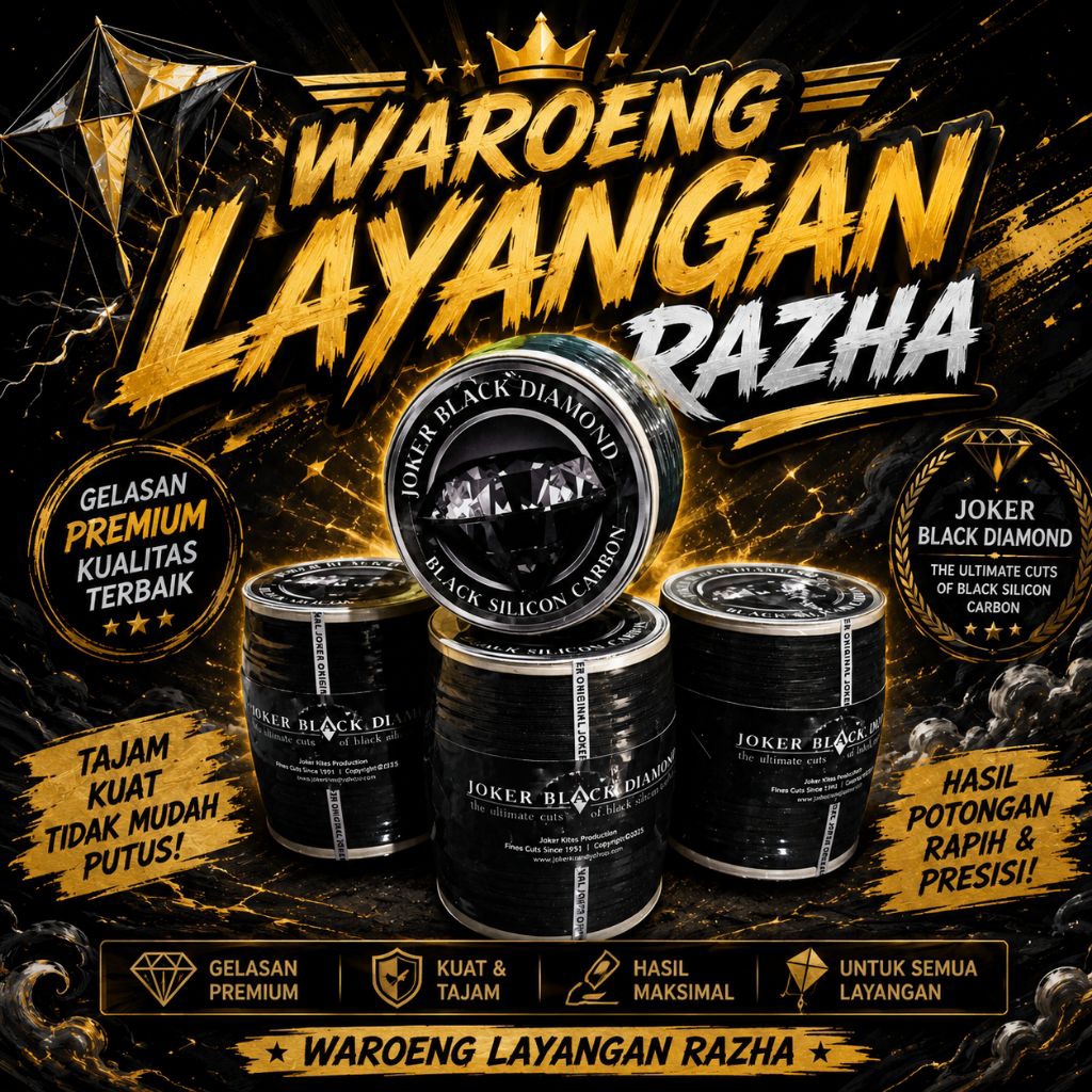 Gelasan Joker Black Diamond
