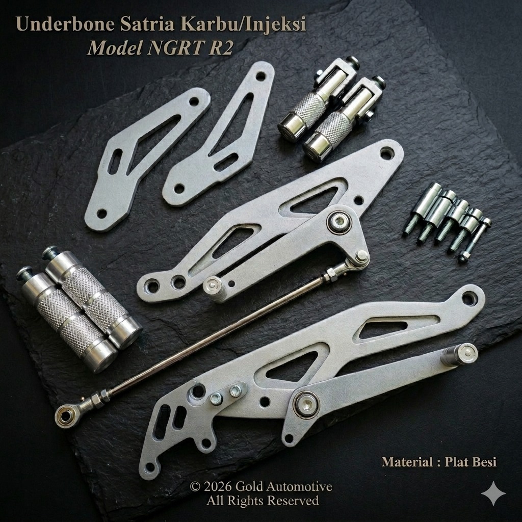 Underbone Satria FU FI 150 FACELIFT Karbu & Injeksi Custom UB Suzuki Satria F/FU 150 Model NGRT Baha