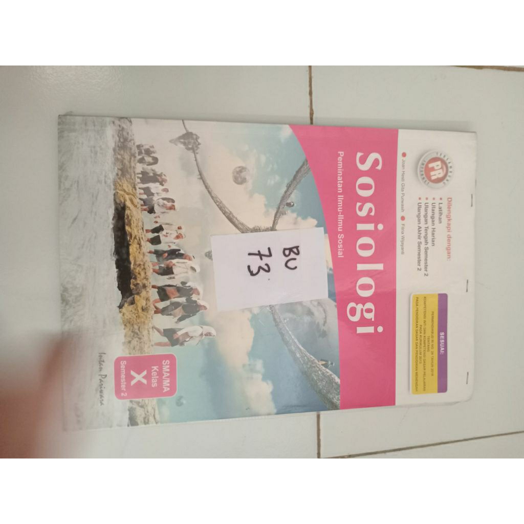 SOSIOLOGI UNTUK SMA/MA KELAS X SEMESTER 2 (bu73)