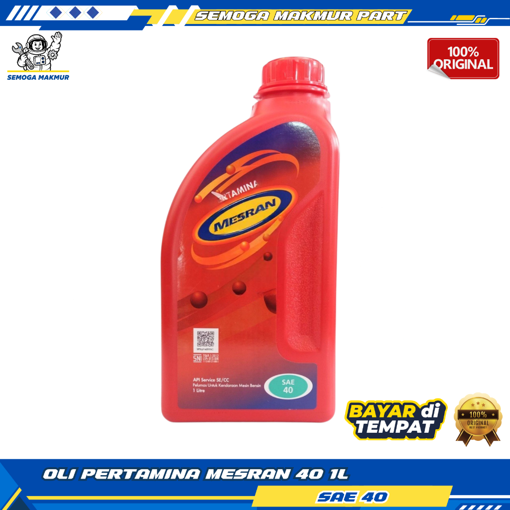Oli Mesran SAE 40 1Liter Oli Mesran SAE 40 1Liter
