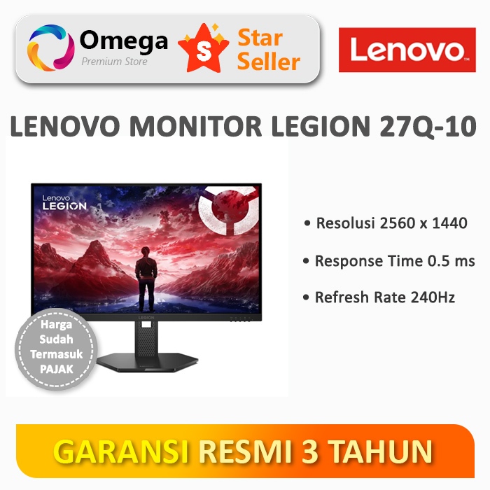 Monitor Lenovo Legion 27Q-10 27" 240Hz