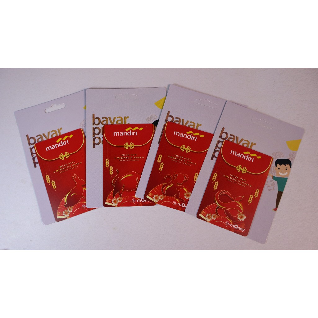 E-toll  E-money Mandiri Edisi Khusus Shio Original