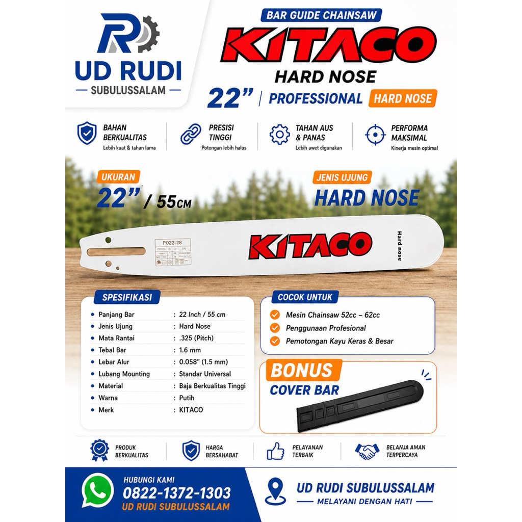 BAR BAJA CHAINSAW 22 KITAKO (original )