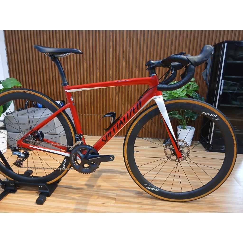 ROADBIKE SPECIALIZED TARMAC SL6 SPORT DISCBRAKE CARBON ORIGINAL SIZE 52 FULL UPGRADE WHEELSET SUPERT