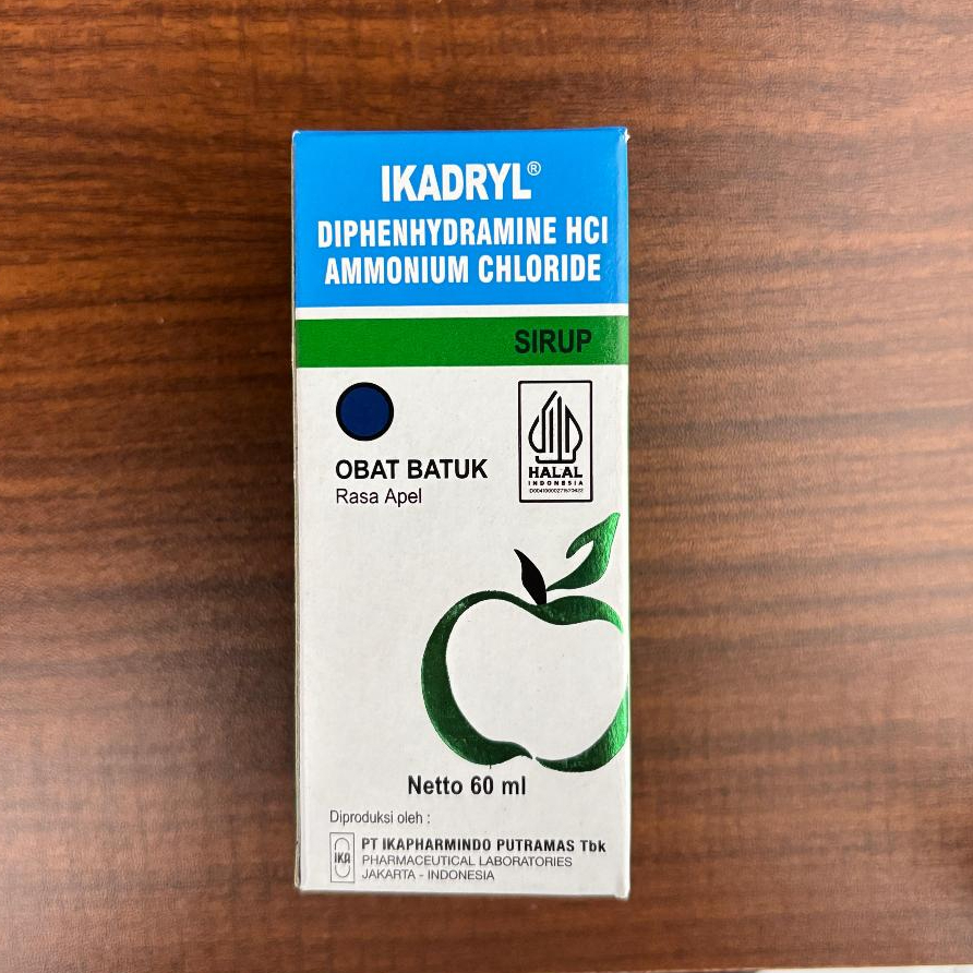 Ikadryl Syrup 60 ml/Botol