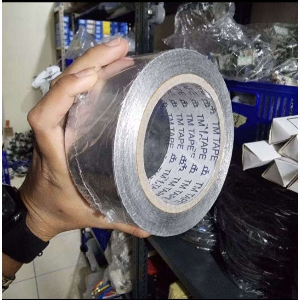 LAKBAN ALMUNIUM FOIL TAPE TAHAN PANAS & AIR
