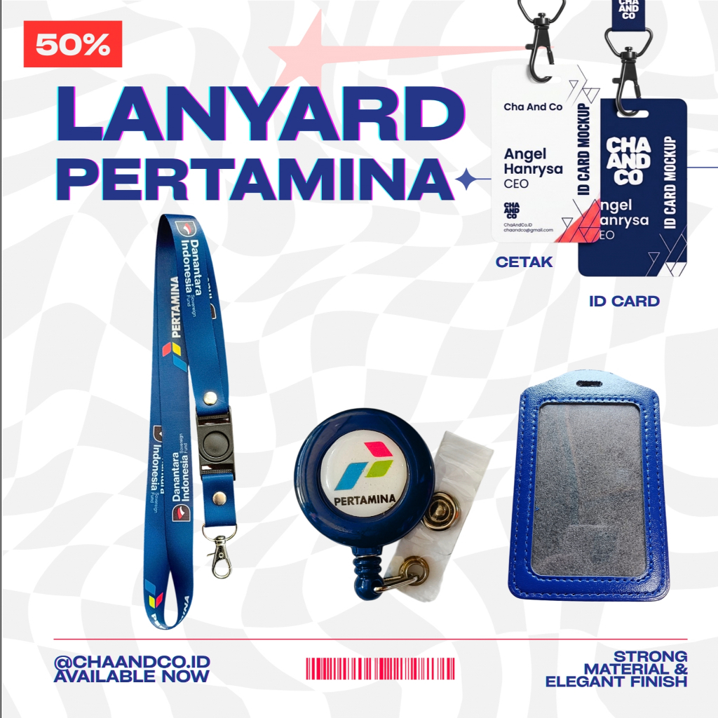 LANYARD PERTAMINA DANANTARA / SET LENGKAP LANYARD PERTAMINA DANANTARA [READY STOKK] - Langsung kirim