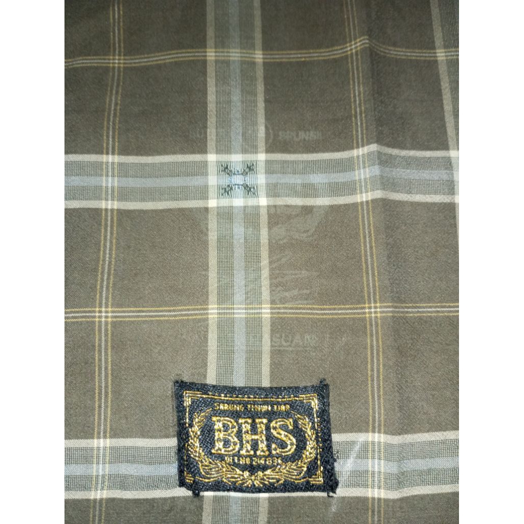 Sarung BHS GBR full sutra spunslik second minus ringan