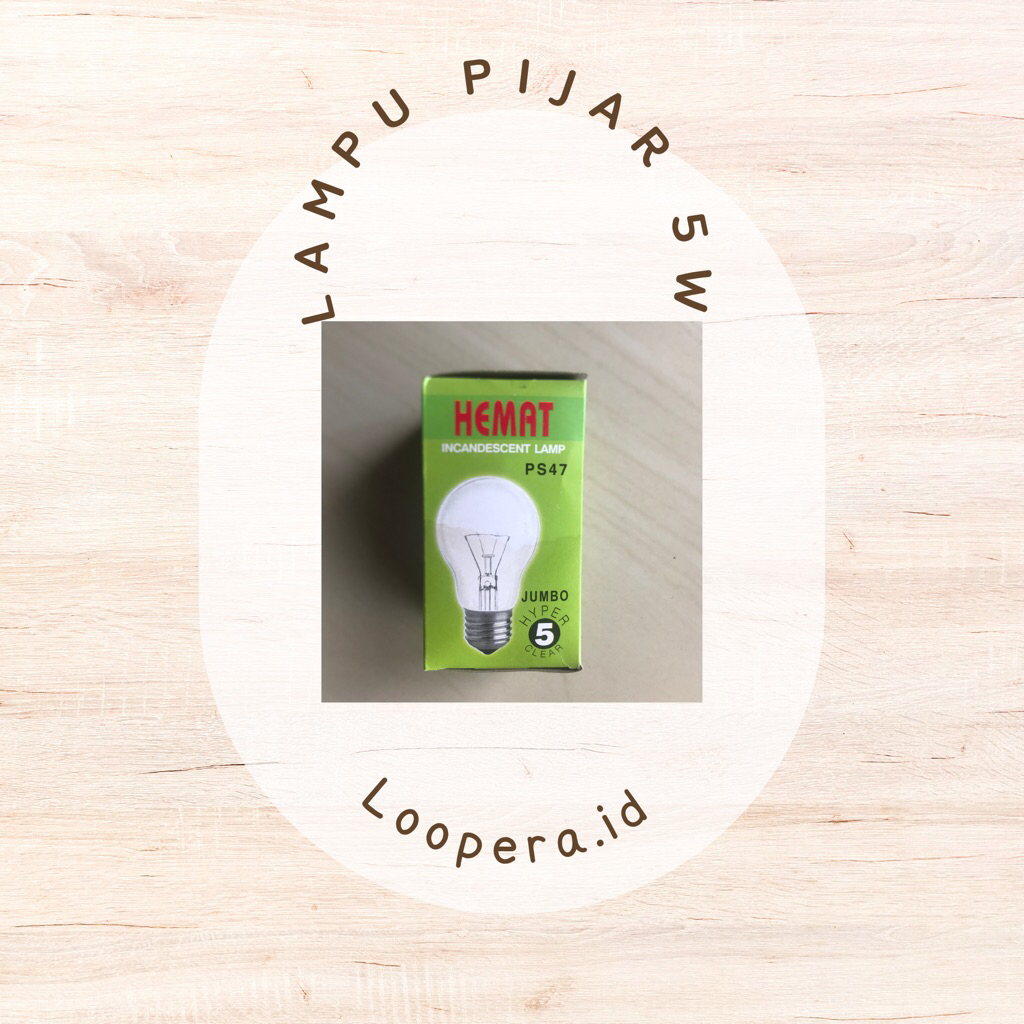 lampu bohlam pijar