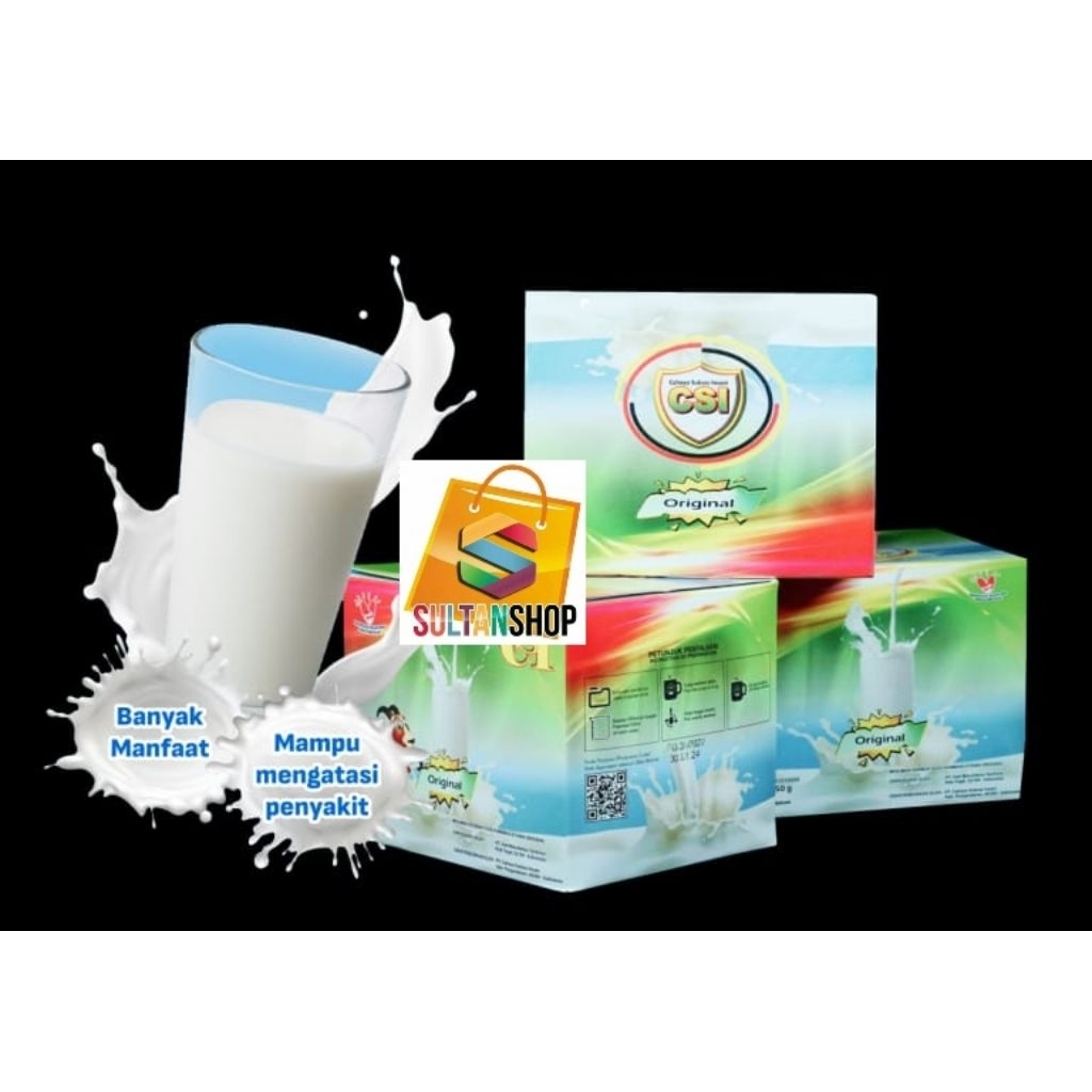 SUSU KAMBING ETAWA CSI ORIGINAL || 1 BOX ISI 10 SACHET 250 GRAM ||