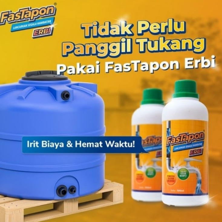 FASTAPON ERBI Pembersih pipa saluran air keran