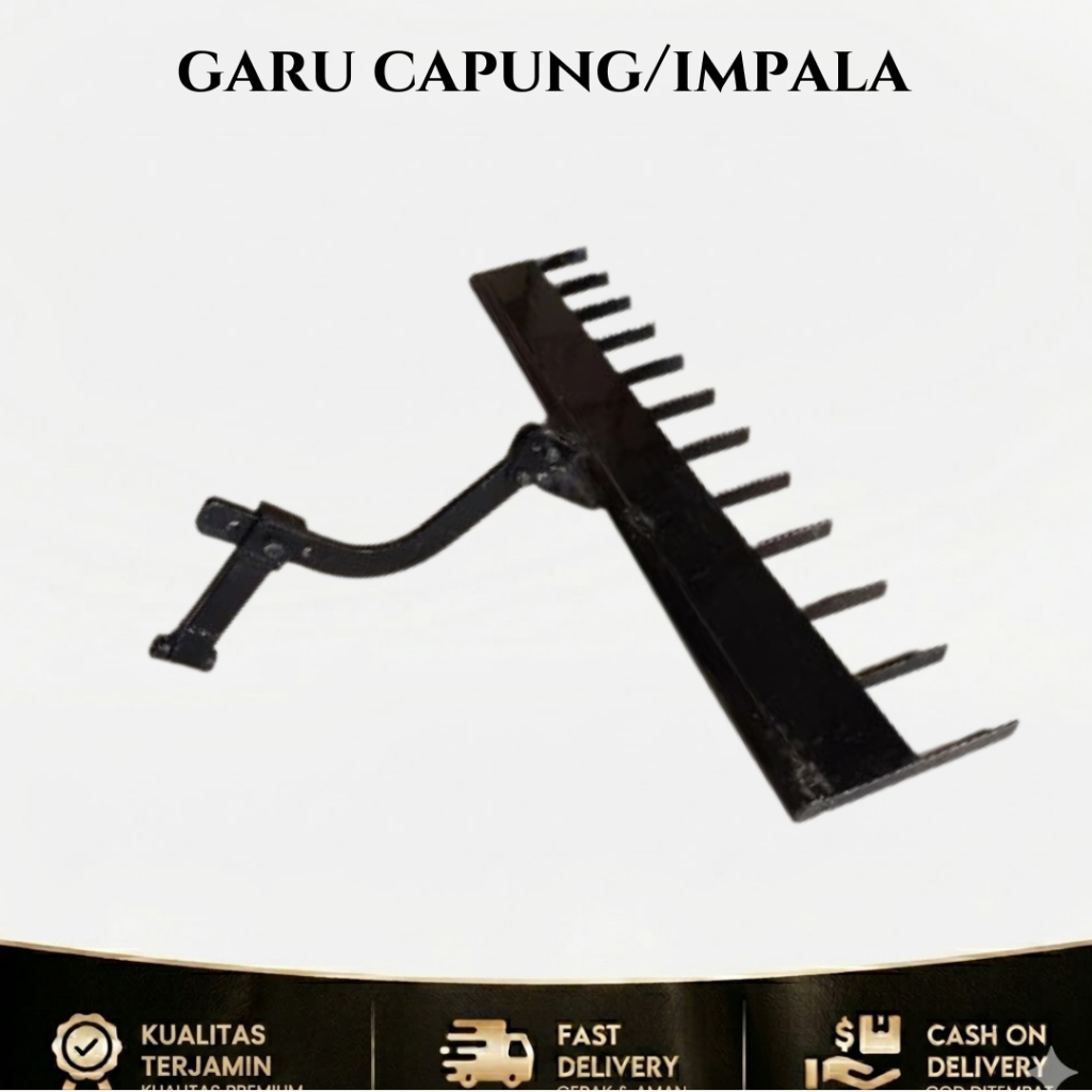 Garu Traktor Capung/Impala ukuran 120 cm