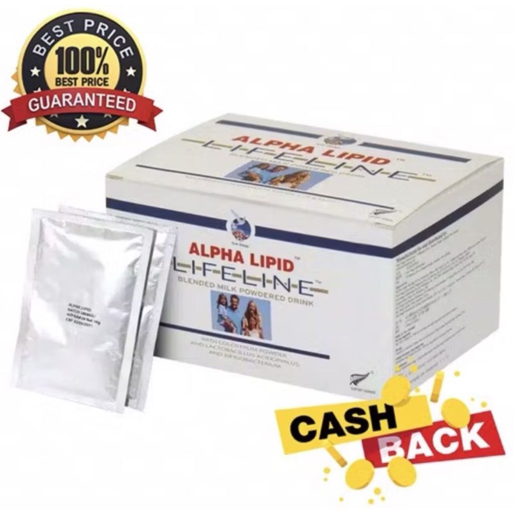 Alpha Lipid Lifeline Susu Bubuk Kesehatan Tulang 1 Box Original
