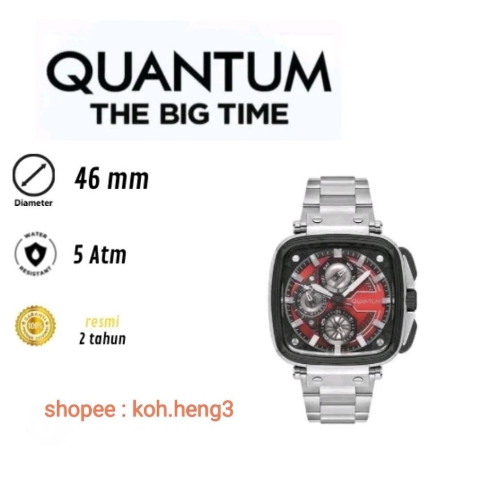 jam tangan pria brand quantum
