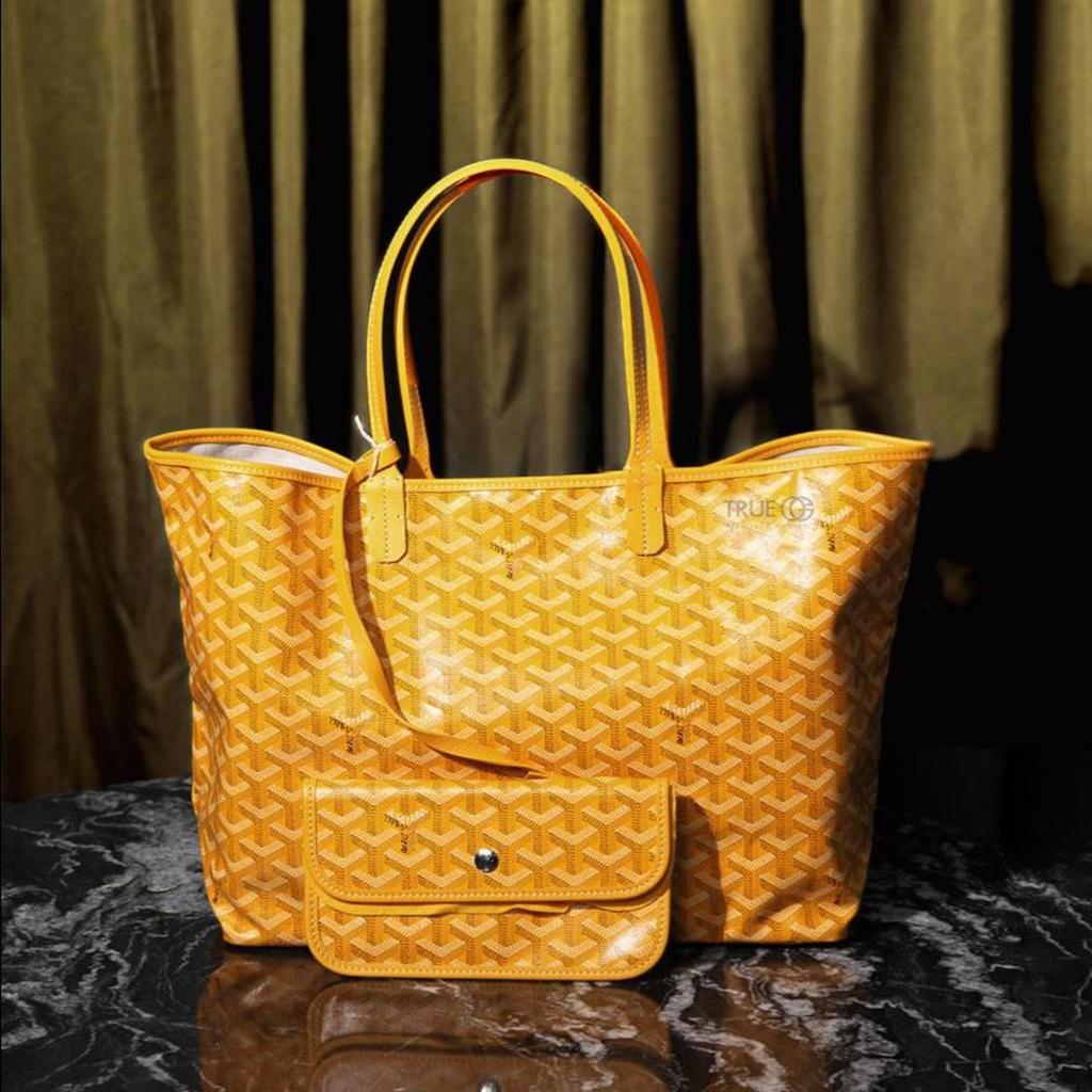 Goyard Saint Louis PM Tote Bag Yellow